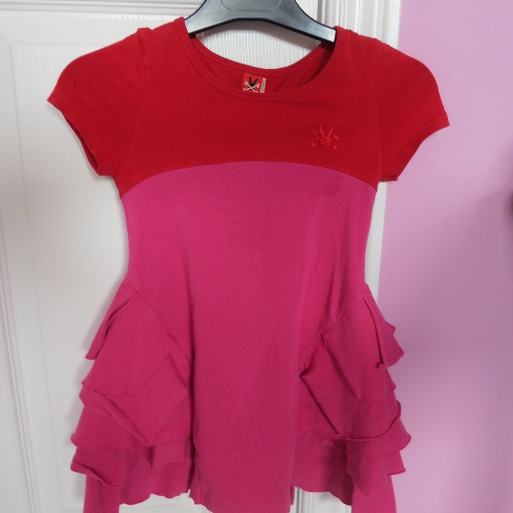 Kids Red and Pink No Added Sugar Dress